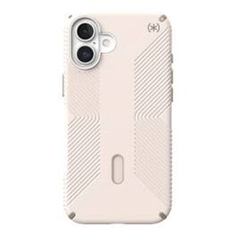 Speck - Presidio2 Grip ClickLock Case with MagSafe for Apple iPhone 16 Plus - Bleached Bone