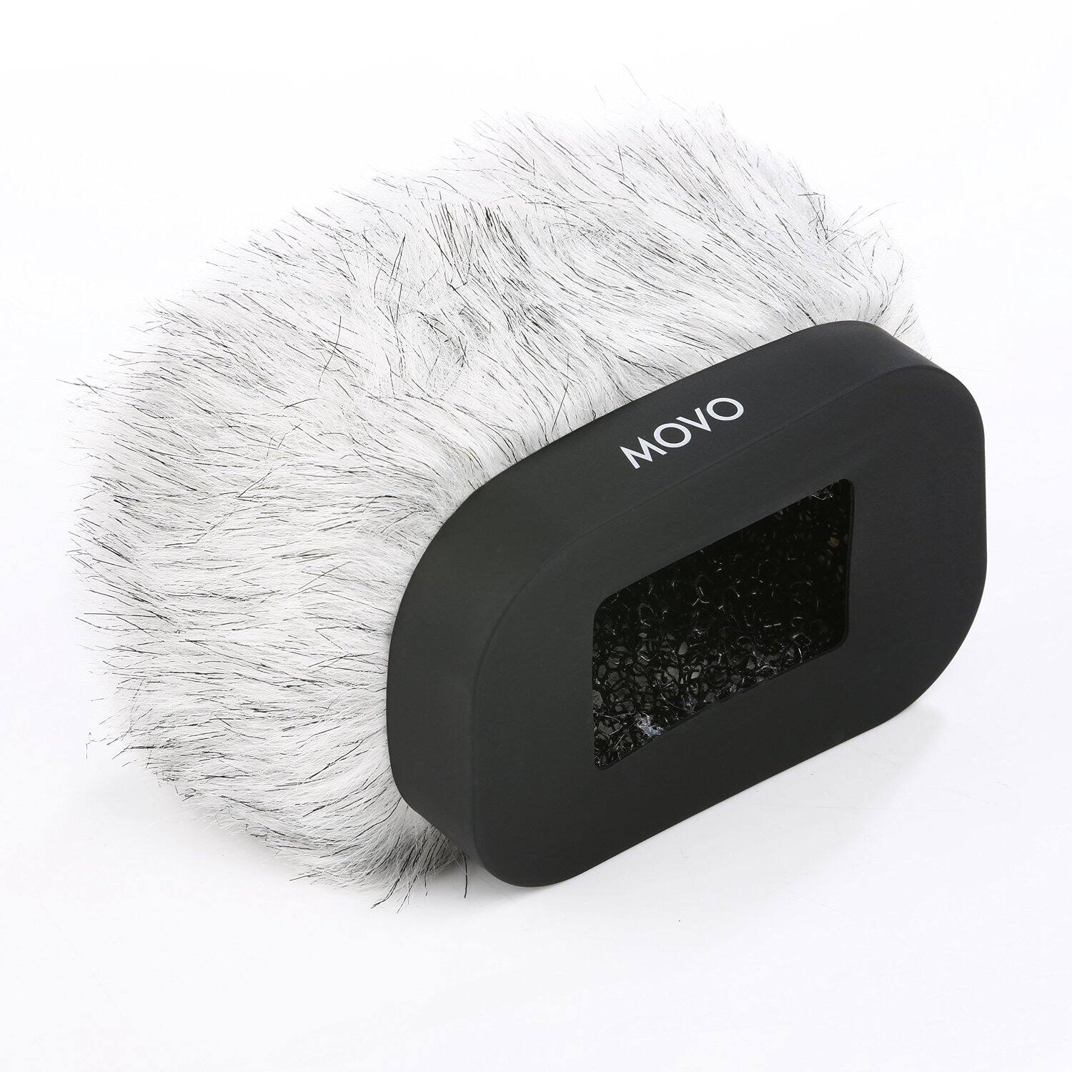 Alt View 2. MOVO - Movo WS-R30 Professional Furry Windscreen with Acoustic Foam Technology for Portable Digital Recorders.
