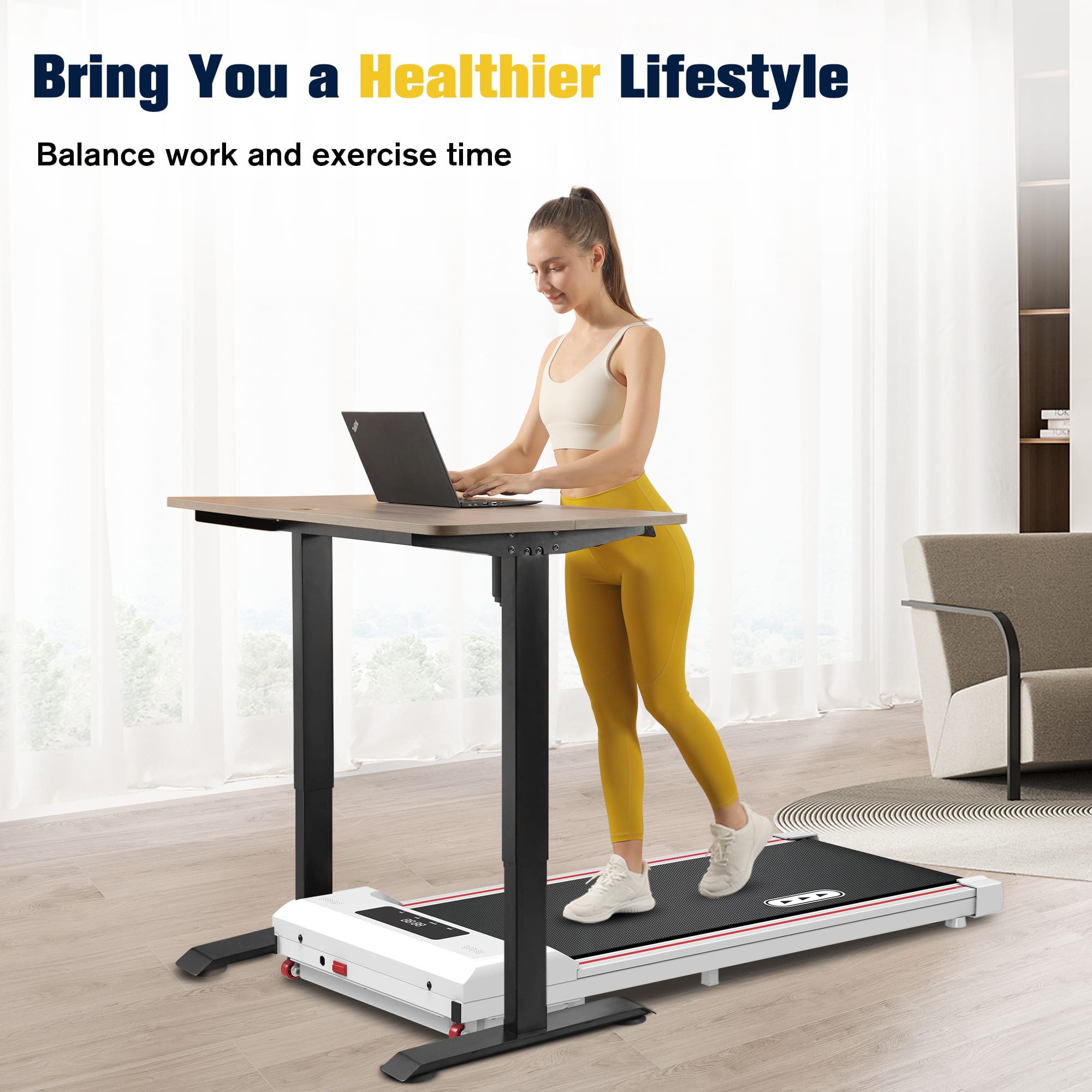 Balance work and exercise time. Bring You a Healthier Lifestyle.