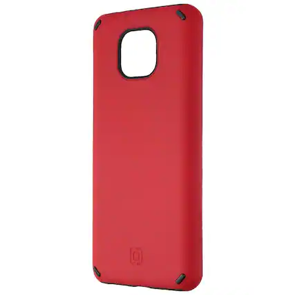 Front. Incipio - Incipio Duo Series Dual Layer Case for Motorola Moto G Power 2021 - Salsa Red - Red.