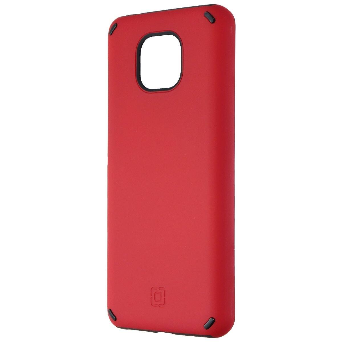 Front. Incipio - Incipio Duo Series Dual Layer Case for Motorola Moto G Power 2021 - Salsa Red - Red.