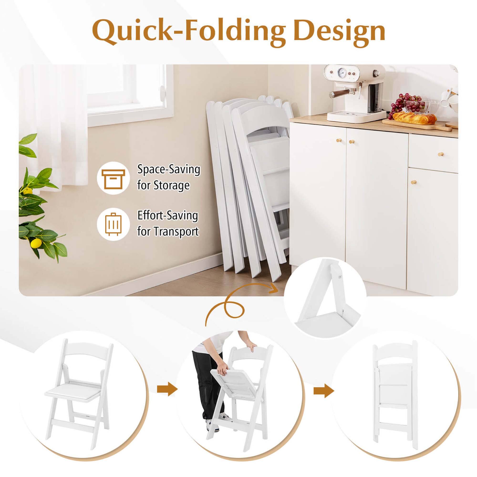 Quick-Folding Design

Space-Saving for Storage

Effort-Saving for Transport
