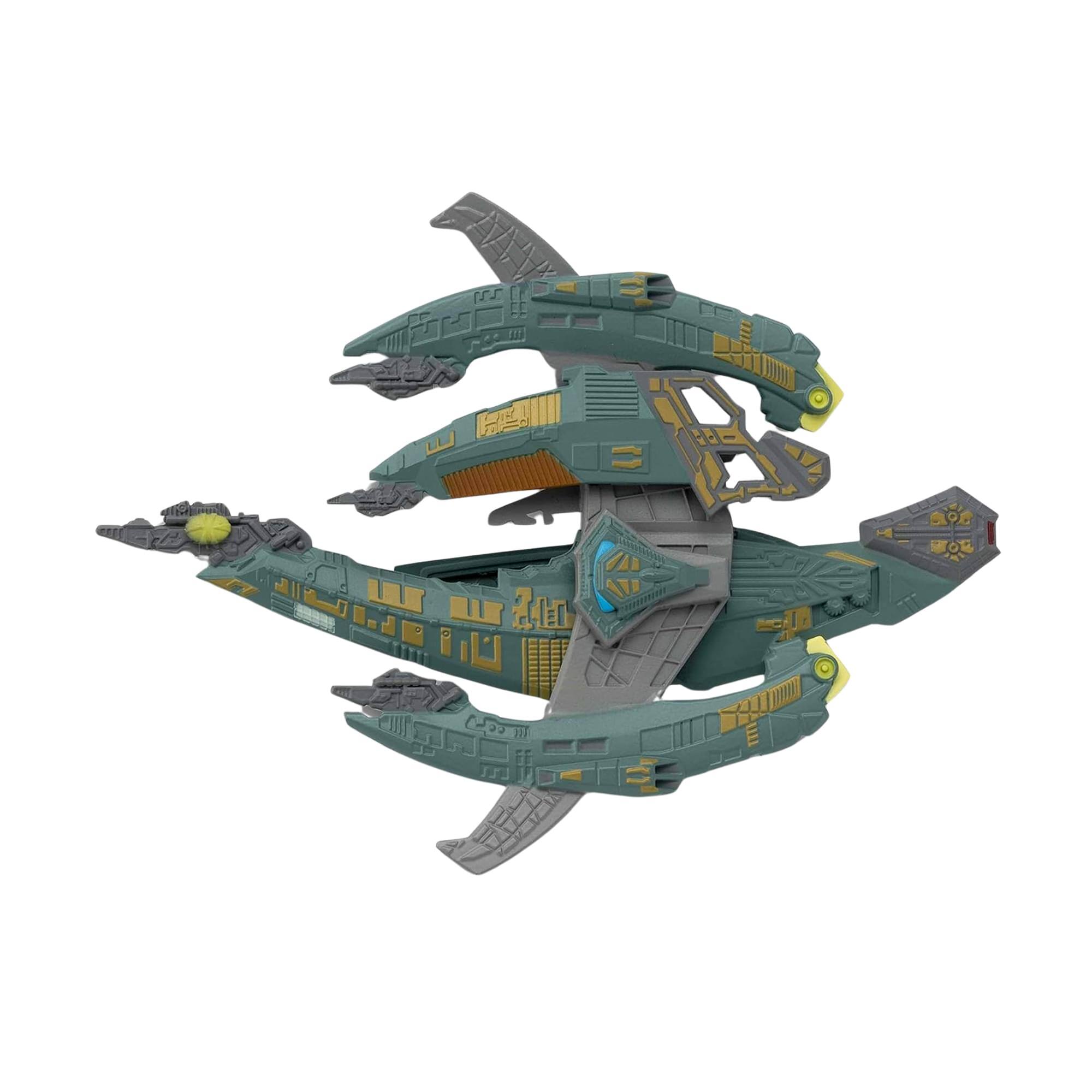 Alt View 4. Eaglemoss - Eaglemoss Star Trek Starship Replica | Breen Warship - Black.