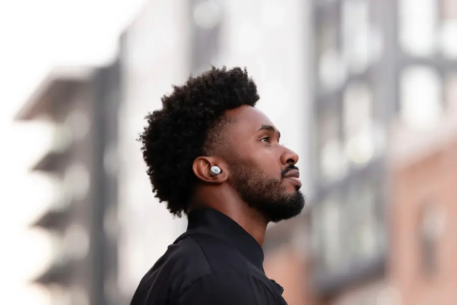 Alt View 15. Beats - Solo Buds True Wireless Earbuds - Storm Gray.