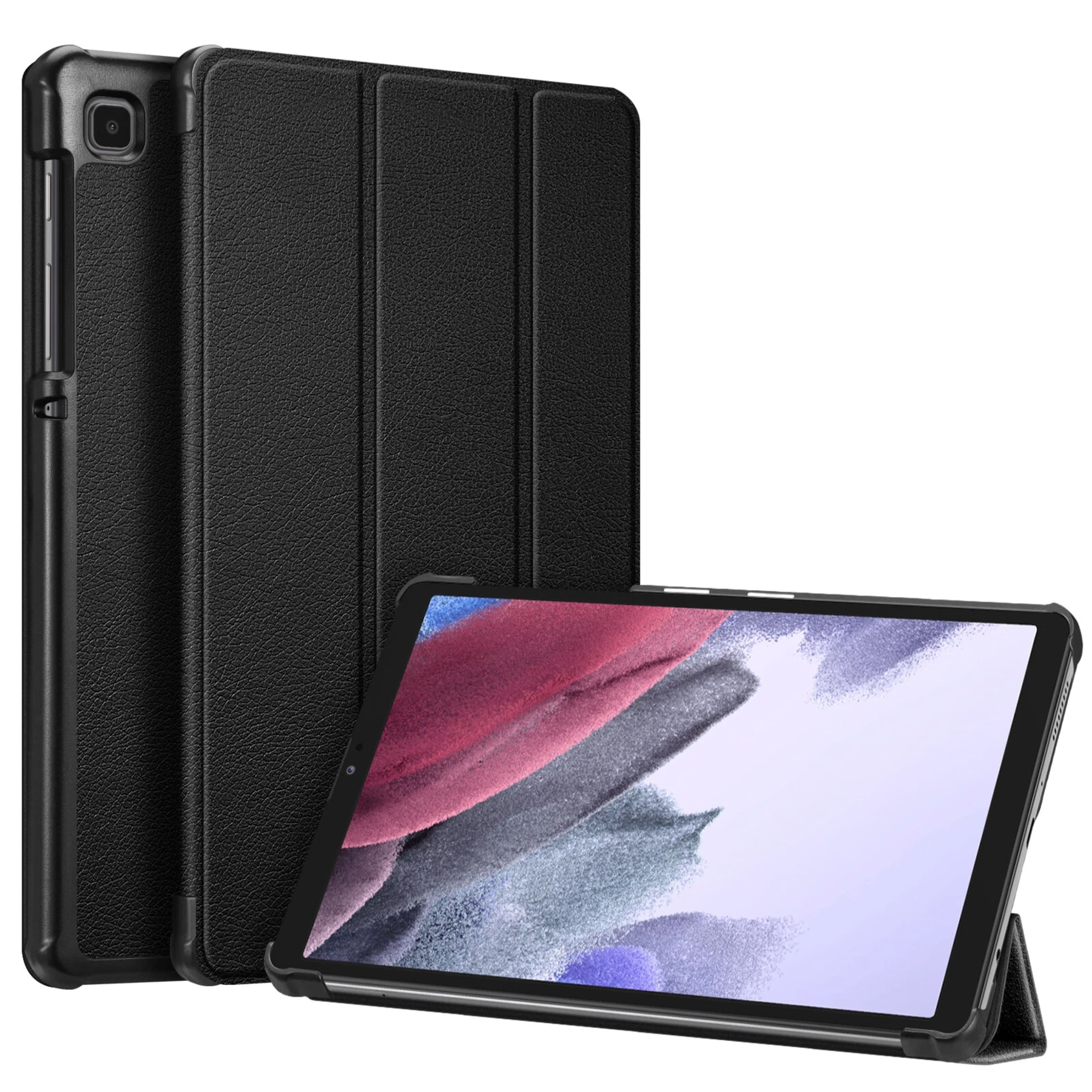 Kitcheniva - Protective Slim Case For Samsung Galaxy Tab A7 Lite 2021 Tri-Fold Cover 8.7" - Black