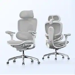 SIHOO - Doro C300 Pro V2 Ergonomic Gaming Chair, 8D Synchronized Arm Support, 3D Super Wide Soft Headrest - White