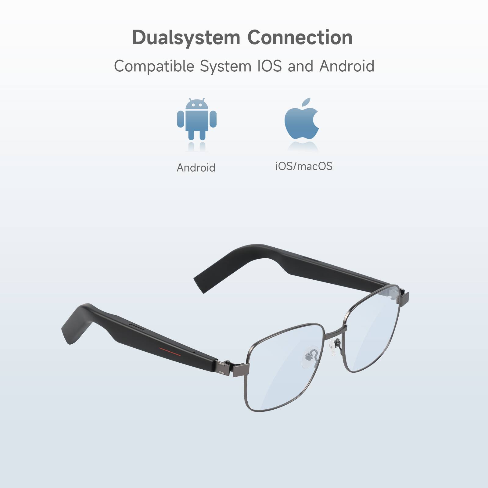 Dualsystem Connection Compatible System IOS and Android iOS/macOS