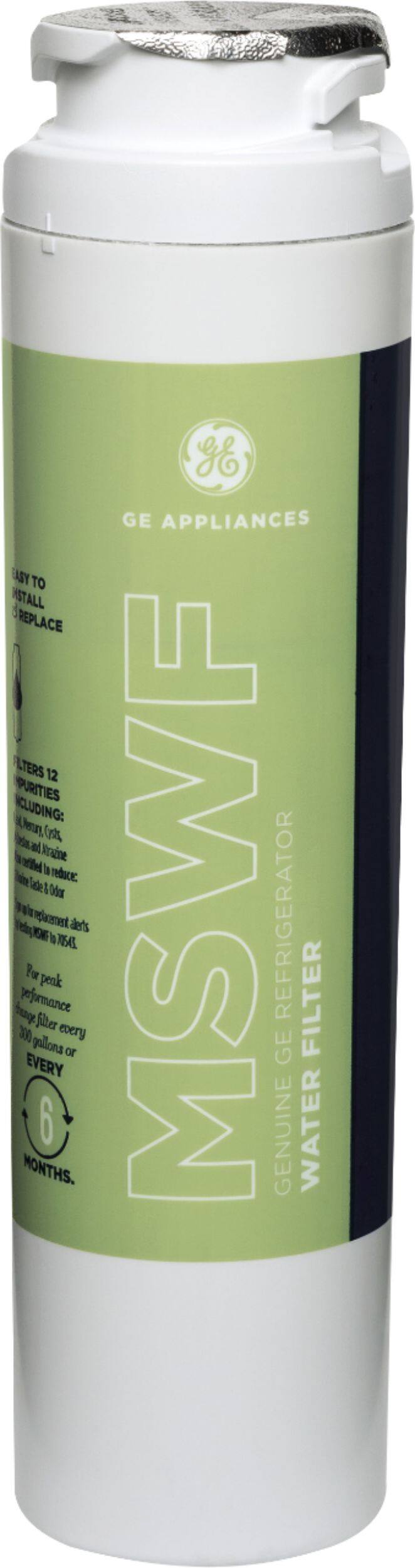 Replacement Water Filter for Select GE Side by Side Refrigerators White