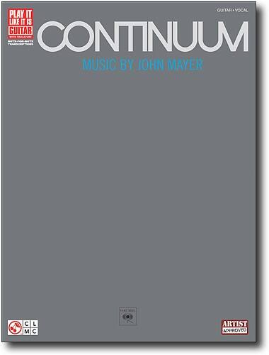 Front Standard. Hal Leonard - John Mayer: Continuum Sheet Music.