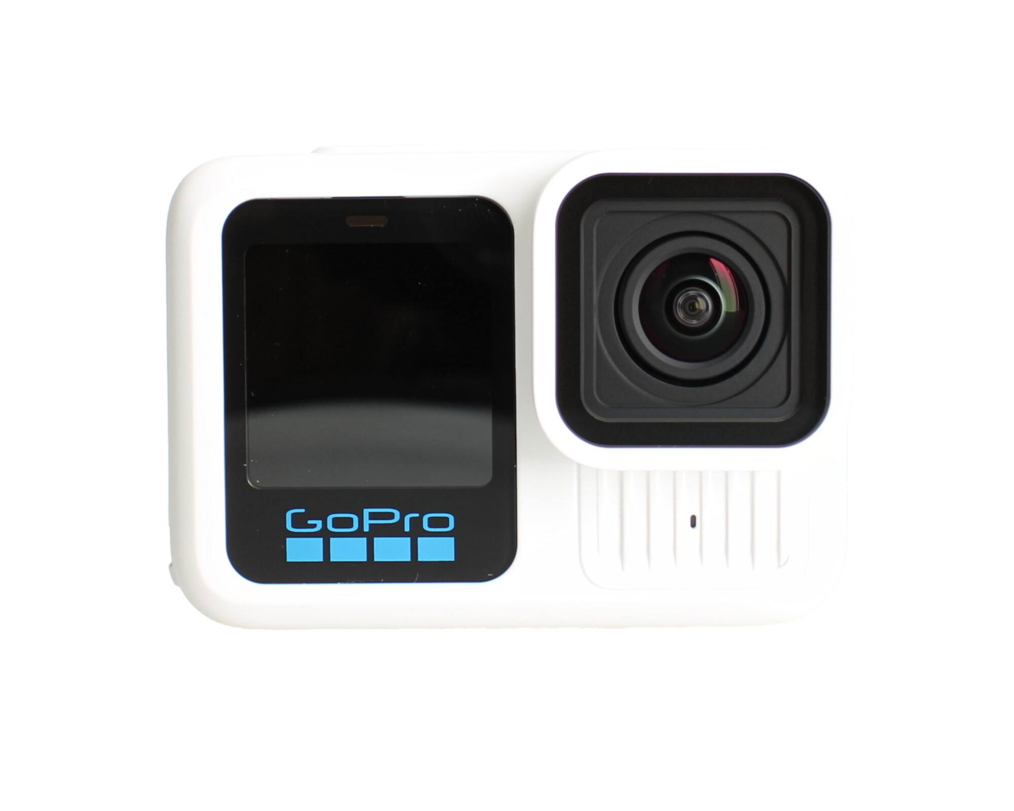 Alt View 4. GoPro - GoPro HERO13 (Polar White) - Waterproof Action Camera + 64GB Card and 50 Piece Accessory Kit.