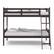 Alt View 11. Storkcraft - Caribou Solid Hardwood Twin Bunk Bed - Espresso.