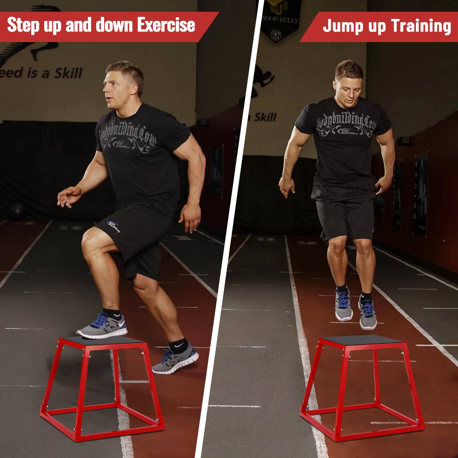 Step up and down Exercise

Jump up Training

Speed is a Skill