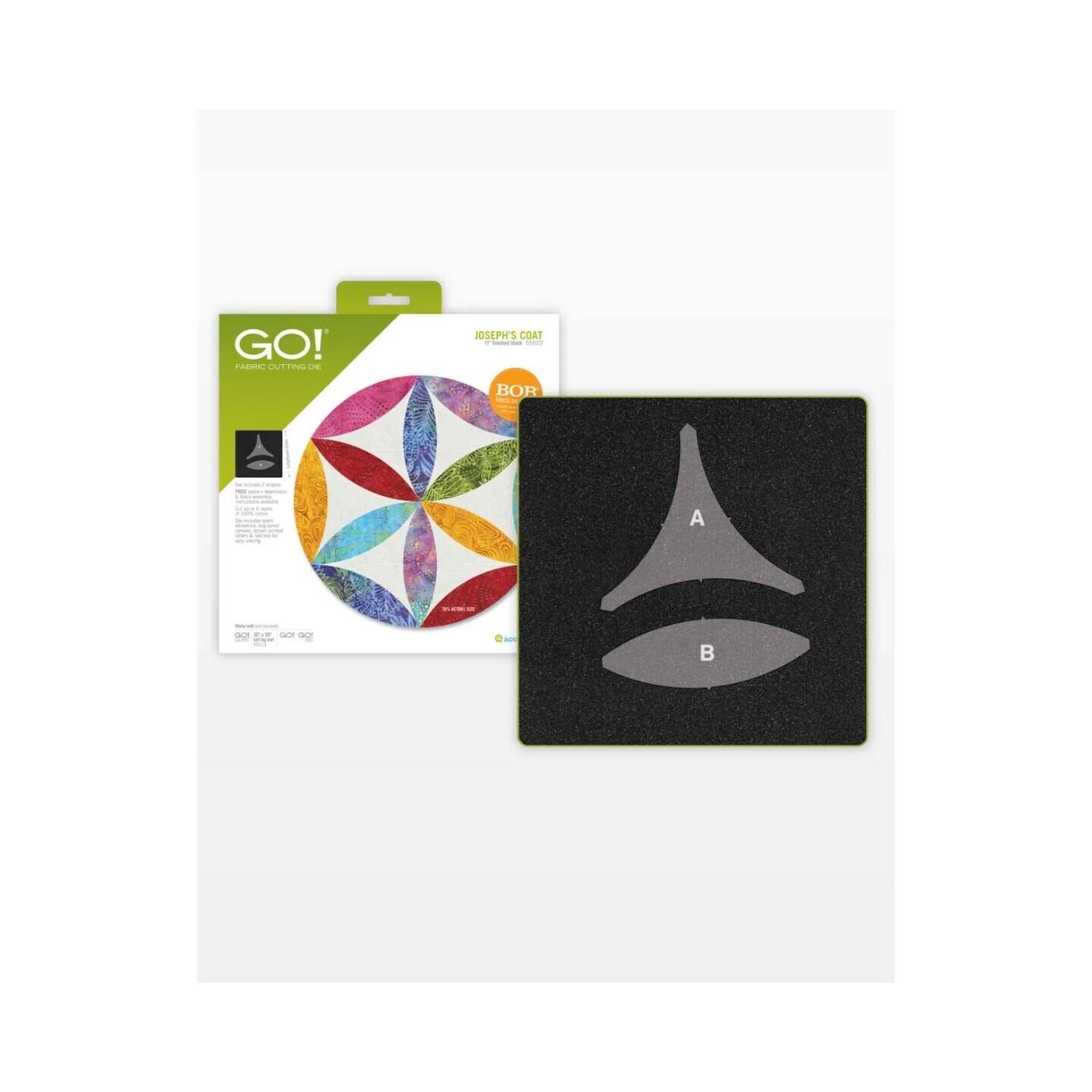 GO! FABRIC CUTTING DIE JOSEPH'S COAT - BOR - - - A - -e - - -- - - -