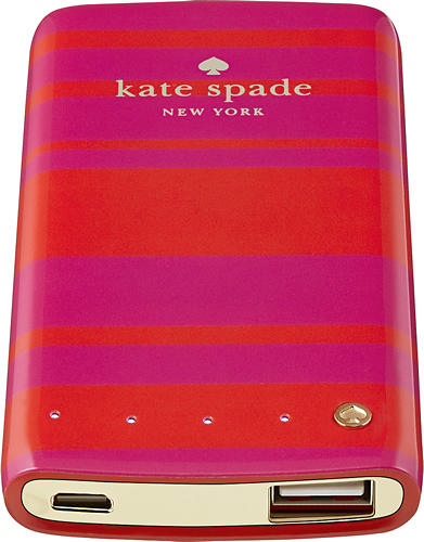 Best Buy: kate spade new york Portable Backup Lithium-Polymer Battery for  Select Cell Phones Multi KSPW-207-FRP