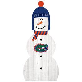 Fan Creations - Florida Gators 31'' Snowman Leaner - White