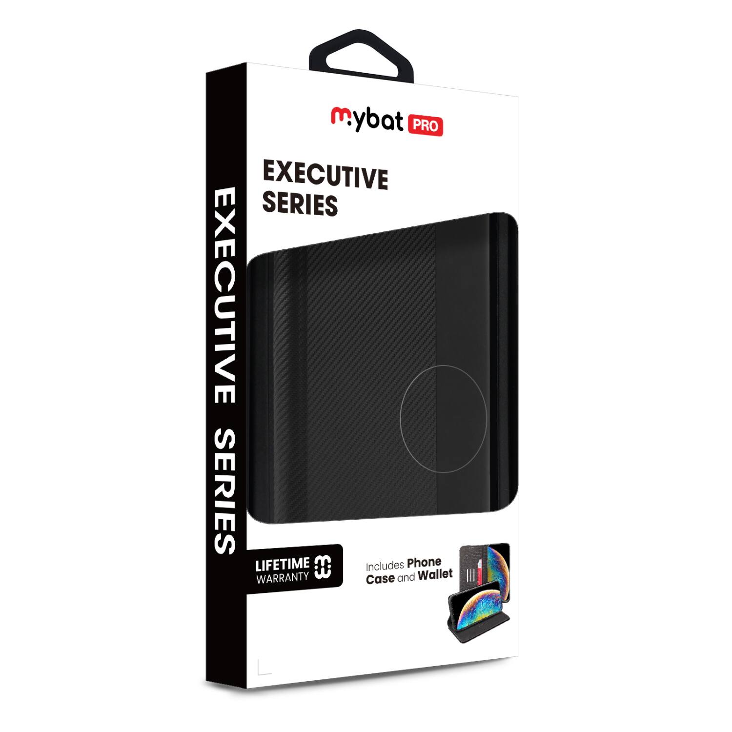 mybat PRO  
EXECUTIVE SERIES  
EXECUTIVE SERIES  
LIFETIME WARRANTY  
Includes Phone Case and Wallet
