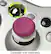 Front Standard. KontrolFreek - FPS Freek Bombshell Analog Stick Extender for PlayStation 3 and Xbox 360 - Pink/White.