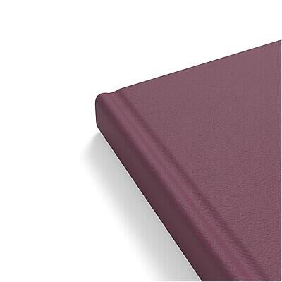Alt View 1. TRU RED - Medium Hard Cover Ruled Journal, 5 1/2" x 8", Purple - Purple.