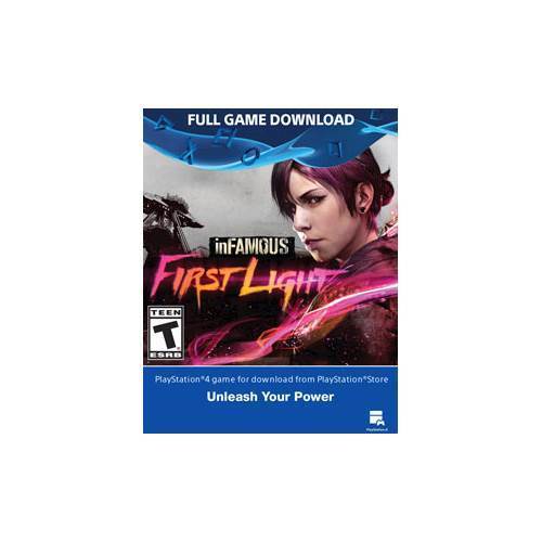 ps4 INFAMOUS FIRST LIGHT Game Playstation REGION FREE PAL UK Version PS5