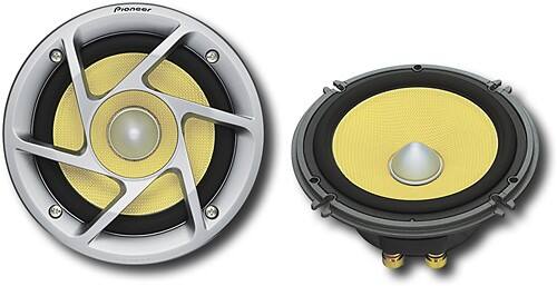 Front Standard. Pioneer - REV Series 6-1/2" Component Speaker Package.