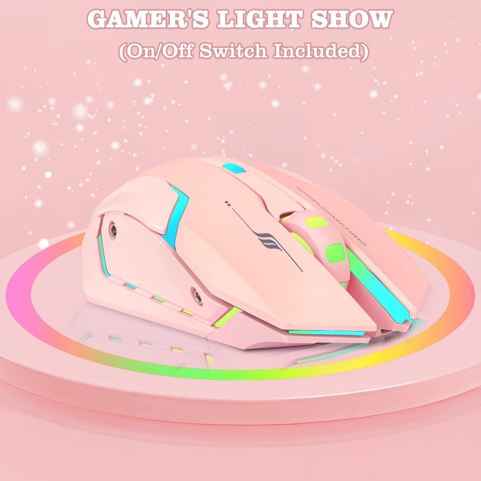 GAMER'S LIGHT SHOW  
(On/Off Switch Included)