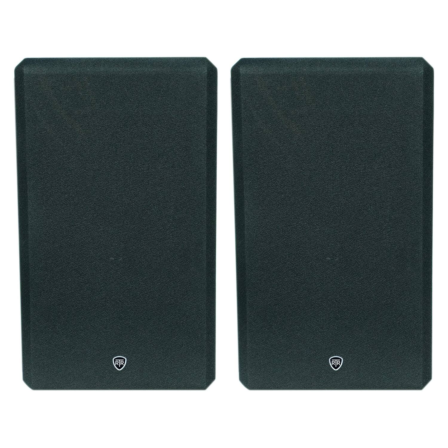 Angle. BIC America - RtR Elite S2040 4.5" 100W Dual-Angle On-Wall Surround Speakers, Dolby Atmos Compatible, 8 Ohm - Matte Black.