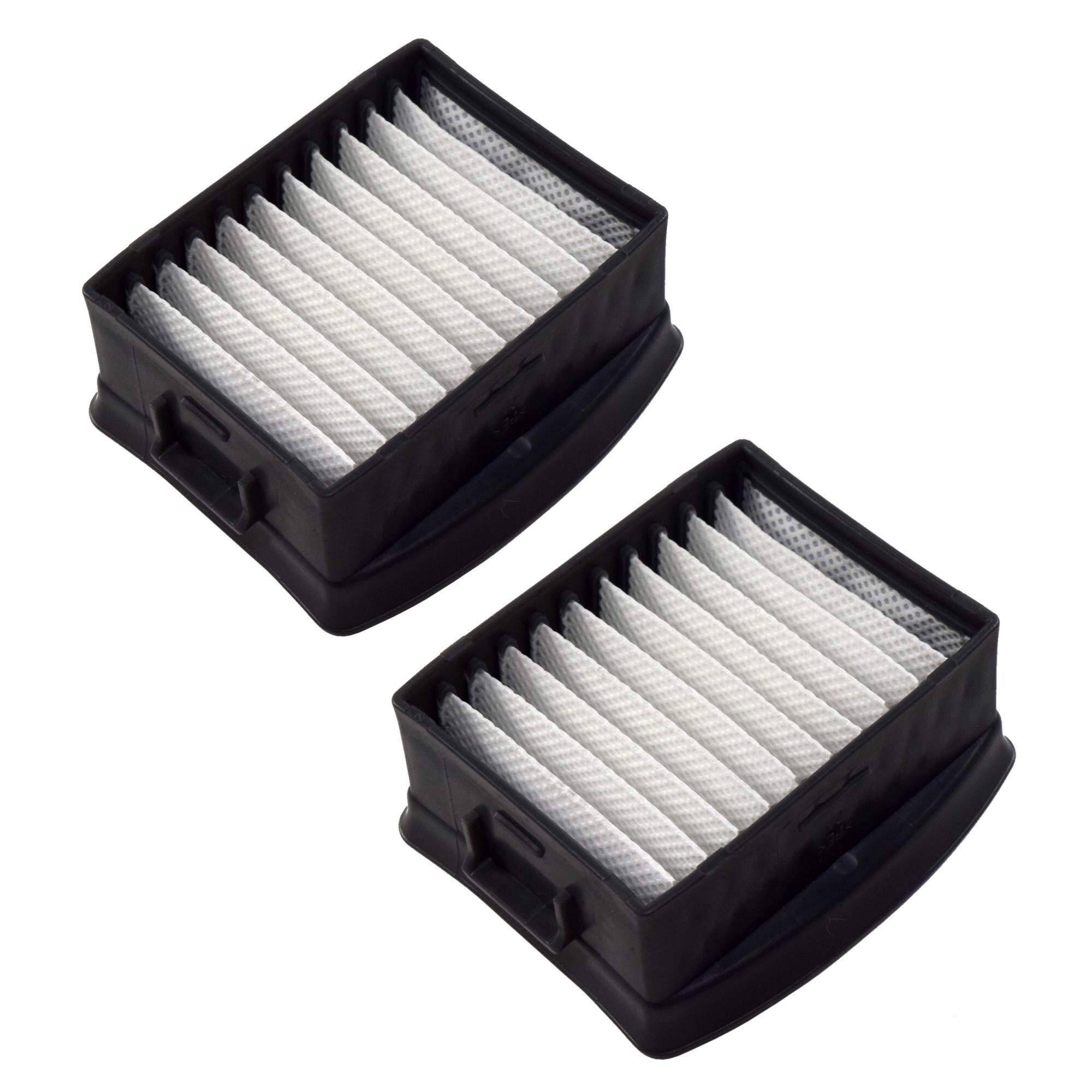 Front. HQRP - HQRP 2-Pack Filters Replacement for Dirt Devil Gator F39 2DT0880000 for BD10125 BD10165 BD10175 Hand Vacuum Cleaners.