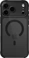 Front. dbrand - Ghost Case with MagSafe for Apple iPhone 18 Pro Max / iPhone 17 Pro Max - Black.