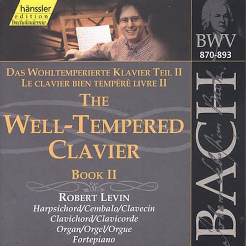 Robert Levin - Well Tempered Clavier 2   - COMPACT DISCS [CD] price history on PriceWatchPro