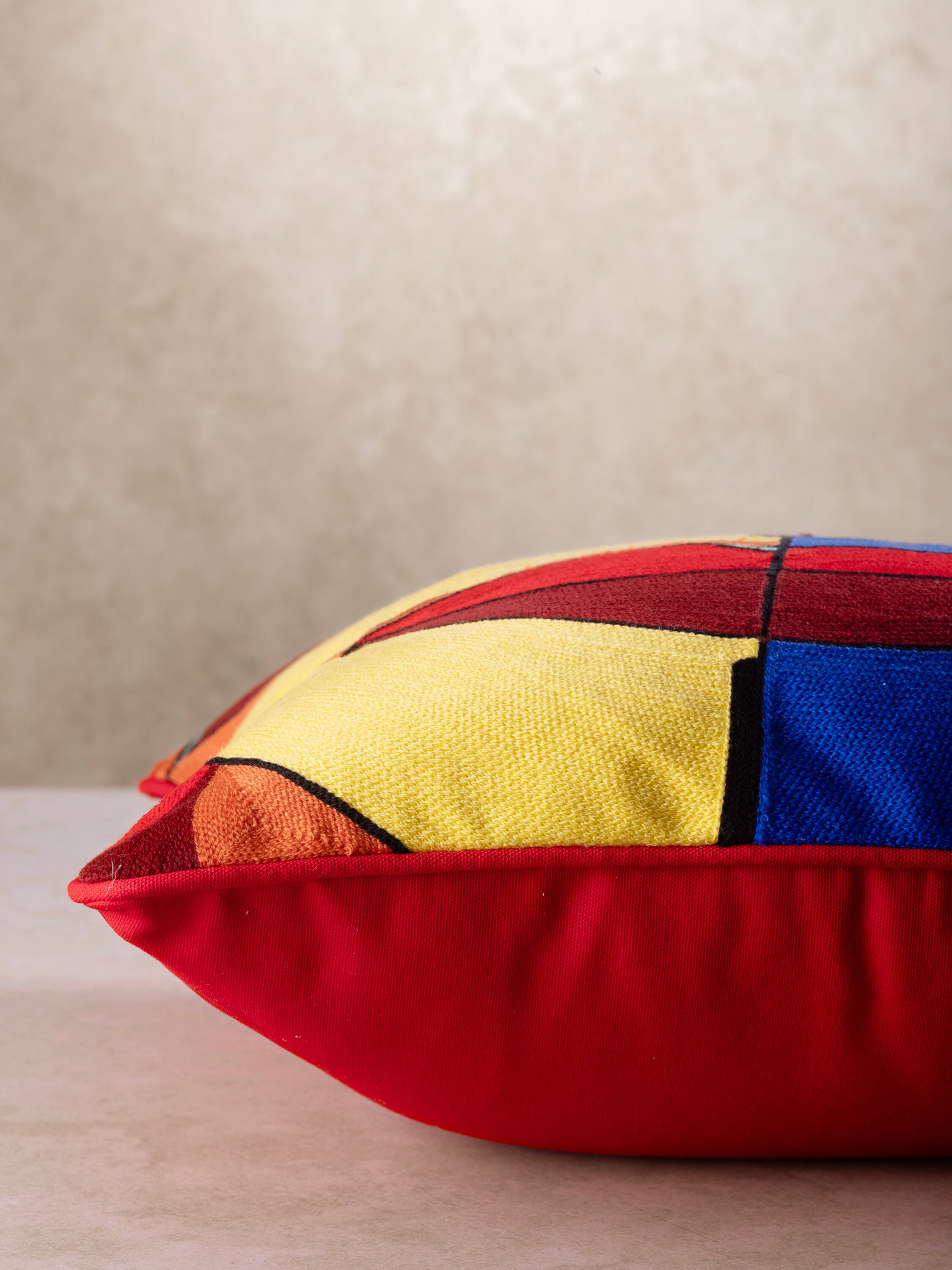 Left. GAURI KOHLI - Anatolia Pillow - Multicolored.