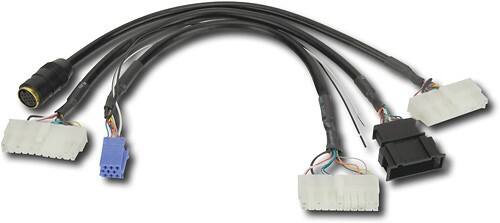 Front Standard. Scosche - Auxiliary Input Harness for Select 1998-2005 Volkswagen and Audi Vehicles.