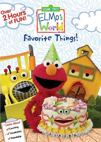 Front. Sesame Street - Elmo Worlds: Elmos Favorite Things   - DVD.