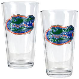 Great American Products - Florida Gators 16oz. Pint Glass Set - Multicolor