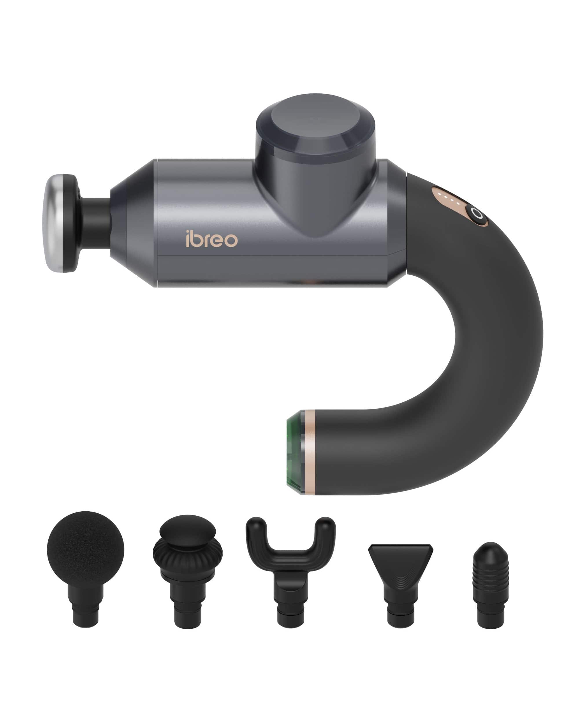 iBreo - Surge Pro Deep Tissue Percussion Massage Gun with Heat - Gray price history on PriceWatchPro