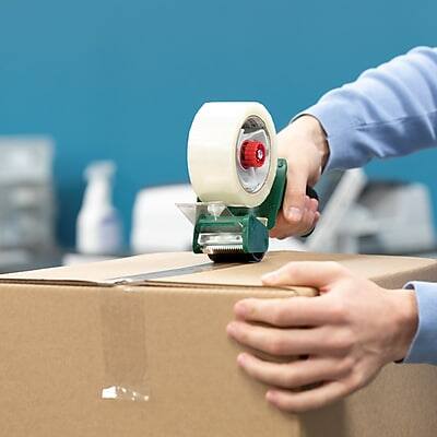 Alt View 3. Duck - Standard Heavy Duty Packing Tape, 1.88" x 110 yds., 6/Pack - Clear.