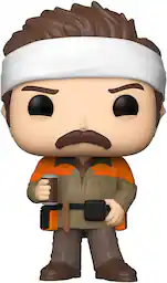 Parks and Recreation Funko POP Vinyl Figure | Hunter Ron (Chase)