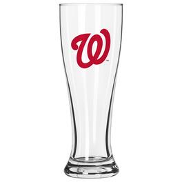 Logo Brands - Washington Nationals 16oz. Gameday Pilsner Glass - Multicolor