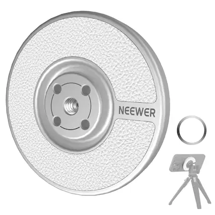 Front. Neewer - MagSafe Phone Mount, 1/4" Thread - PA080.