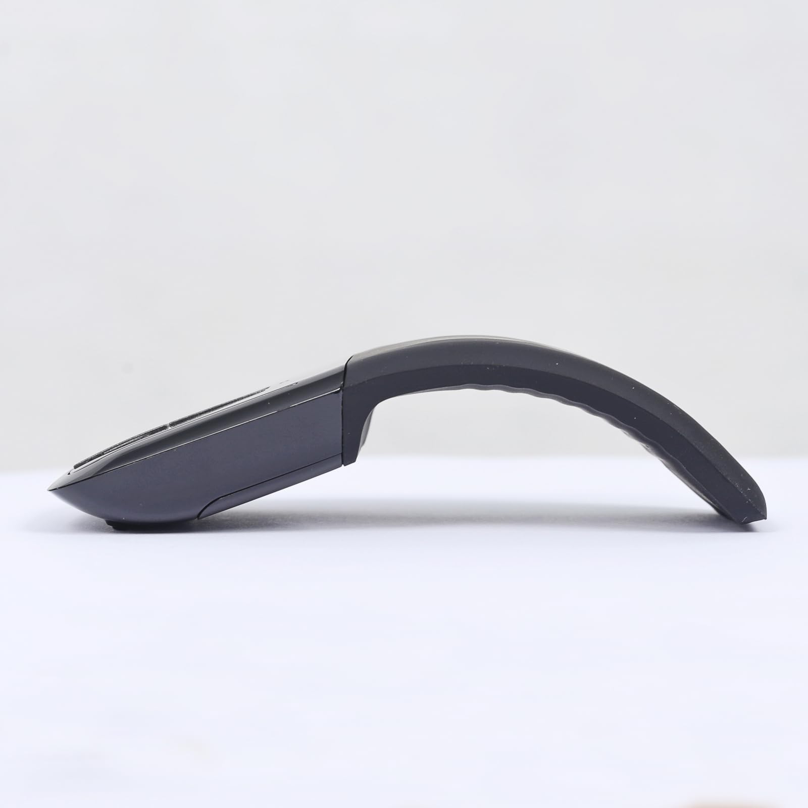 Alt View 3. HM 1810 - Arc Mouse Slim Foldable Touch Travel With Receiver Optical Folding Computer Mice Pccomputer - USB-A Wireless.