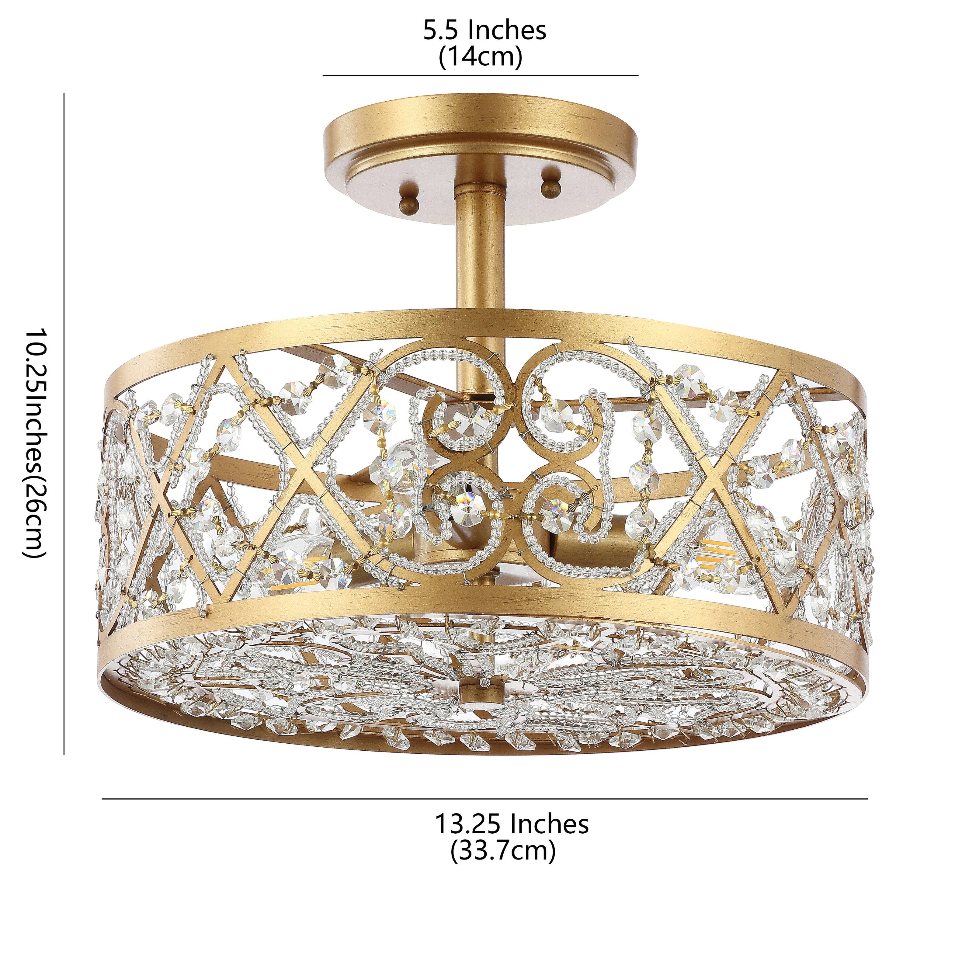 5.5 Inches (14cm)  
10.25 Inches (26cm)  
13.25 Inches (33.7cm)