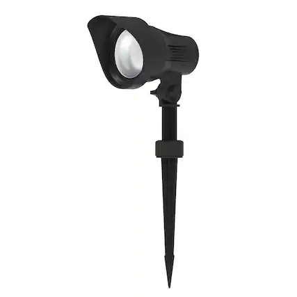 Front. Living Accents - Living Accents Black Low Voltage 4 W LED Pathway Light 1 pk.