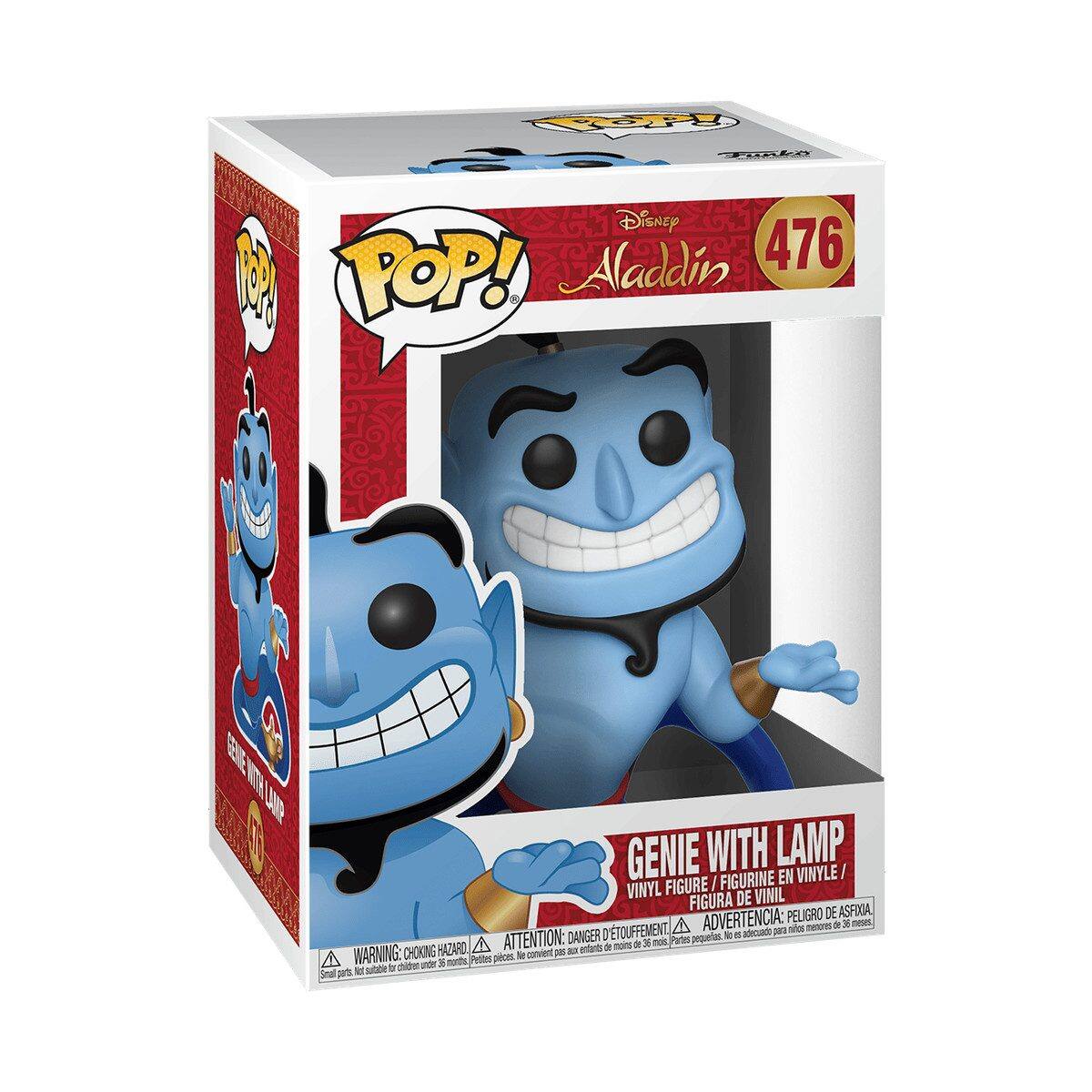Pe Asa Disney Aladdin 476 10 2 POP! BE ON LAIT GENIE WITH LAMP I FIGURINE EN VINYLE/ VINYL FIGURE VINIL FIGURA DE PELIGRO DE ASFIXIA D'TOUFFEMENT ADVERTENCIA: par s noD a X - DANGER pequetas to . ademuate HAZARO A ATTENTION: Bala OE moir d E not Partes WARNING: CHOKING HAZARD - i monts Petles peont i mhide -ds Snal  R sutabe