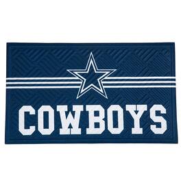 Evergreen Enterprises - Dallas Cowboys Embossed Door Mat - Multicolor