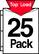 Top Load
25 Pack