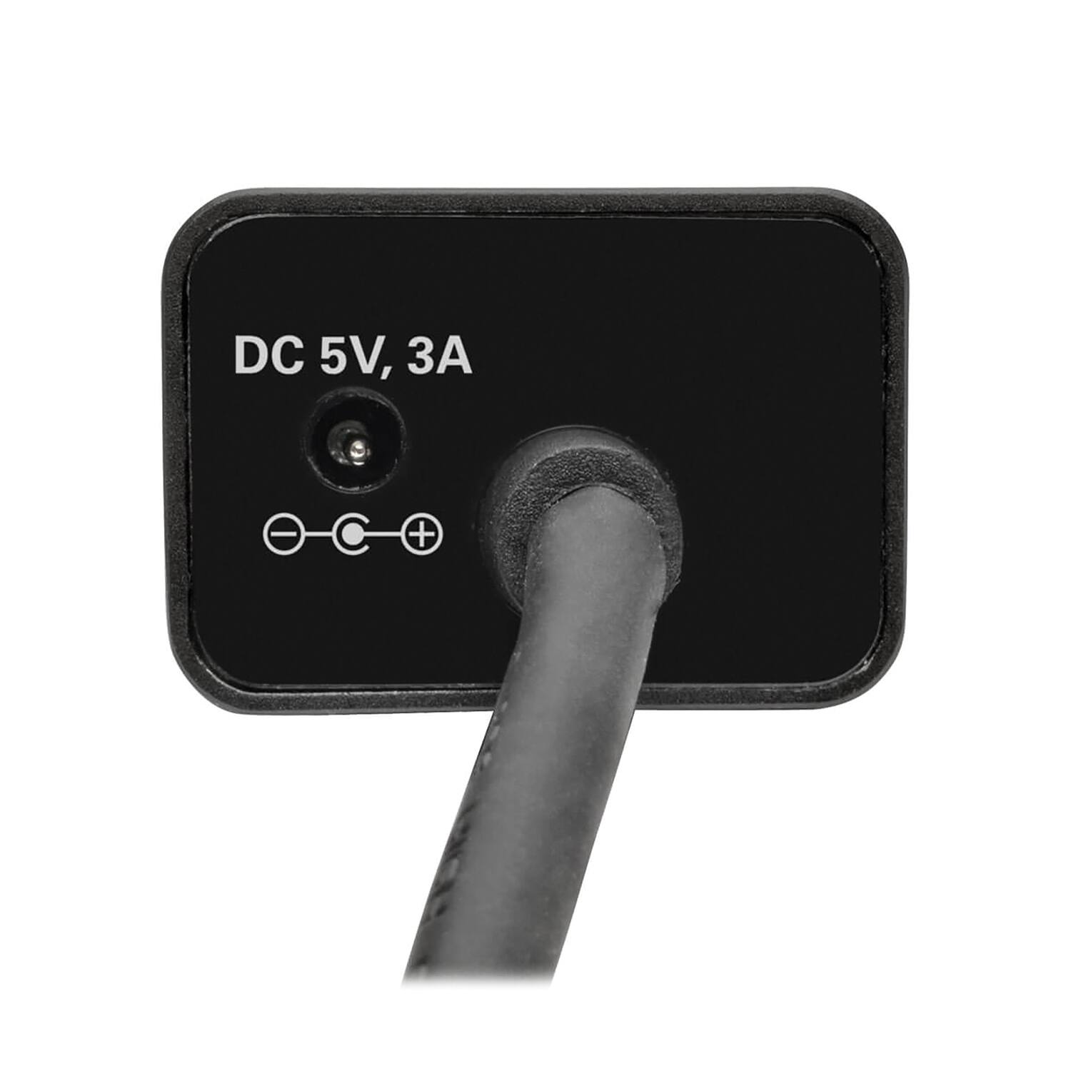 Alt View 1. Tripp Lite - Portable USB 3.0 SuperSpeed 5-Gbps Mini Hub, 7 Ports, Aluminum, U360-007-AL.