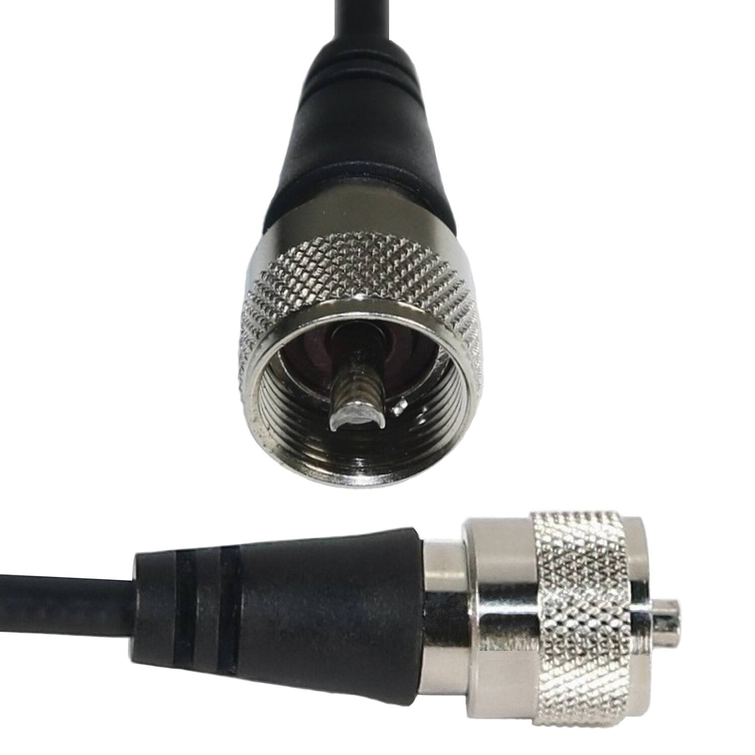Back. Browning - 18-Ft Heavy-Duty CB Antenna Coaxial Cable Assembly with Preinstalled UHF PL-259, BR-8X-18 - Black.