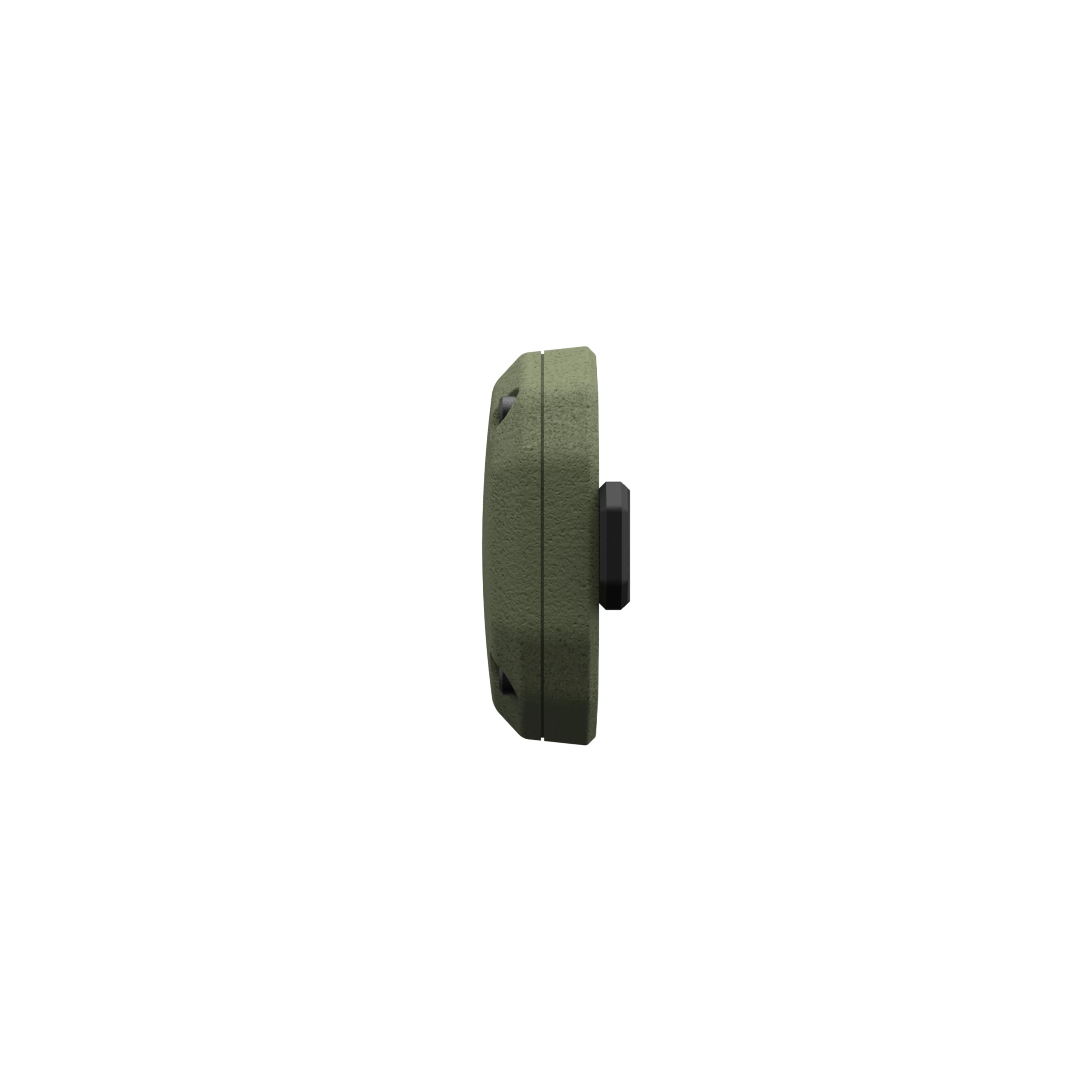 Alt View 7. UAG - AirTag Case, 2-Piece Water Resistant AirTag Holder w/ Different Mounting Options for Luggage & Bags - Olive Drab.