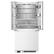 Angle. Forno Appliances - Rivestito 15.5 Cu. Ft. French Door Counter-Depth Panel Ready Refrigerator - Stainless Steel.