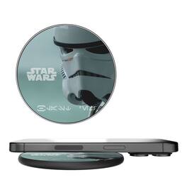Keyscaper - Star Wars: A New Hope Cinematic Moments: Discovery 15-Watt Wireless Charger - Stormtrooper