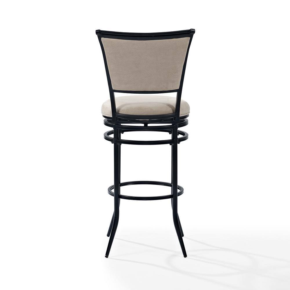 Back. Crosley Furniture - Rachel Bar Stool - Black.